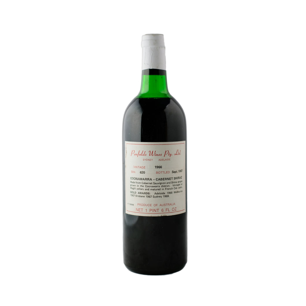 PENFOLDS Bin 620 Cabernet Shiraz, Coonawarra 1966, Stock No.03