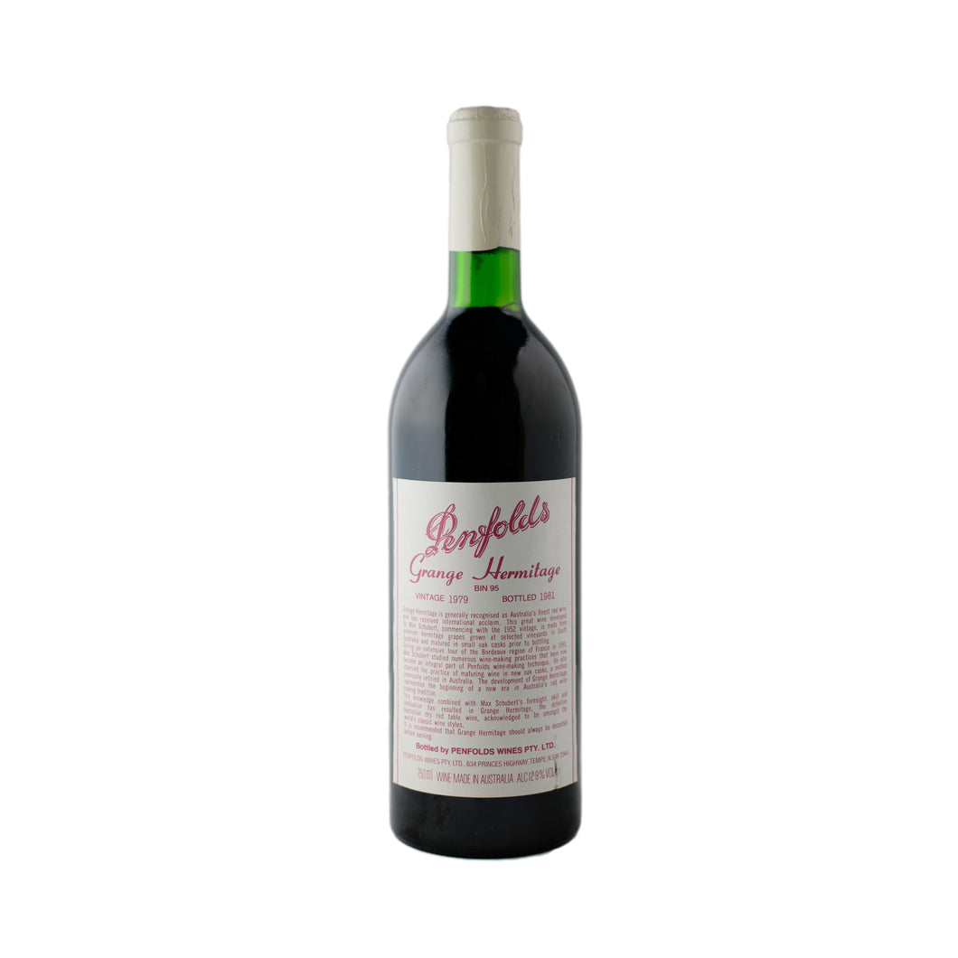 PENFOLDS Bin 95 Grange Shiraz, South Australia 1979