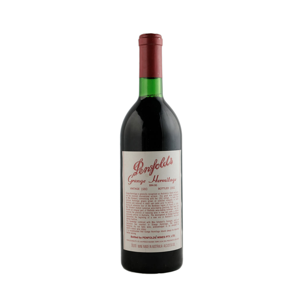 PENFOLDS Bin 95 Grange Shiraz, South Australia 1980