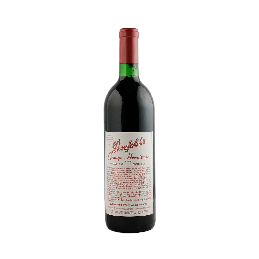 PENFOLDS Bin 95 Grange Shiraz, South Australia 1989