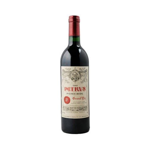 Chateau Petrus Pomerol, Bordeaux 1986